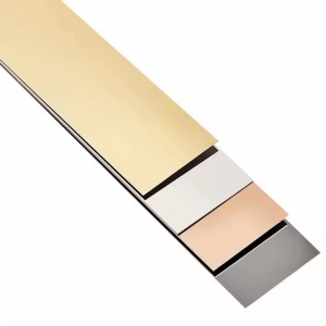 Flat Adhesive Stainless Steel Profile Metal Tape
