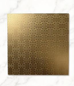 PVD Color Etched Customized Pattern 304 Stainless Stainless Sheet