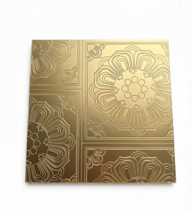 PVD Color Etched Customized Pattern 304 Stainless Stainless Sheet