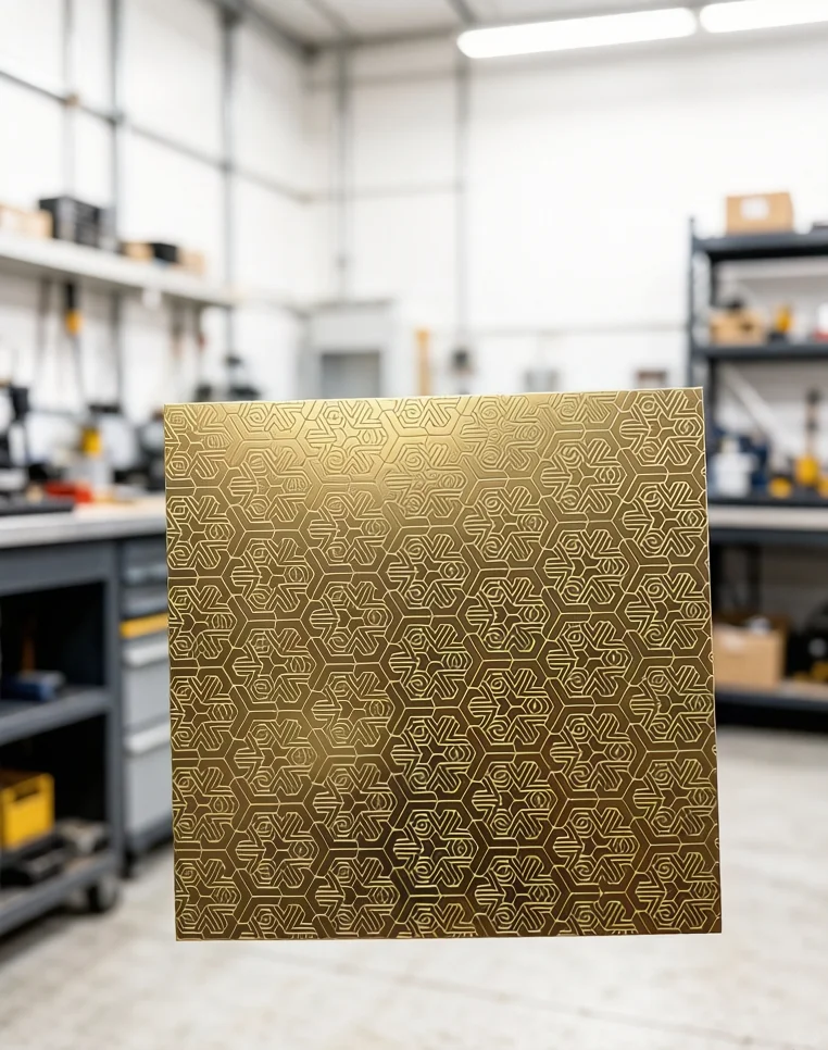 PVD Color Etched Customized Pattern 304 Stainless Stainless Sheet