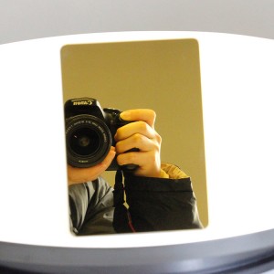 Gold Mirror Stainless Steel Plate