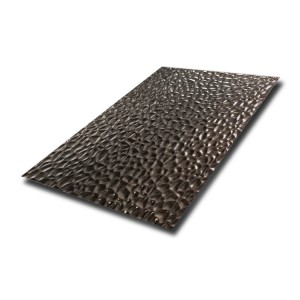 Hammer Textured Stamped Stainless Steel Sheet