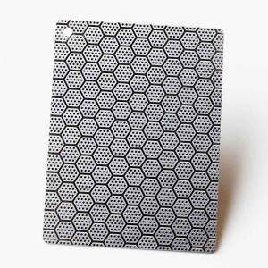Honeycomb Design Embossed Stainless Steel Sheet