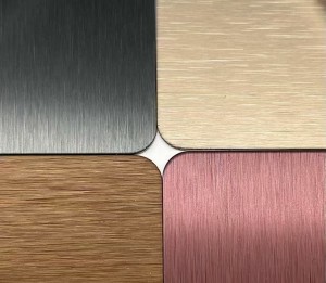 Stainless Steel Color Sheet NO.4 Finished Plate