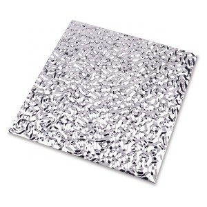 Silver Small Water Ripple Wave Stainless Steel Sheet
