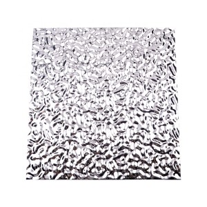 Silver Mirror Small Water Ripple Stainless Steel Sheet