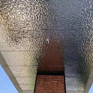 Silver Mirror Small Water Ripple Stainless Steel Sheet