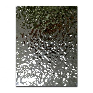 Silver Mirror Small Water Ripple Stainless Steel Sheet