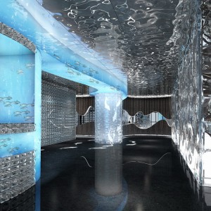 Silver Mirror Large Wave Stainless Steel Sheet