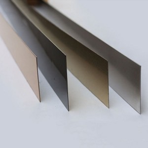 Metal Profile Stainless Steel Adhesive Roll Profile