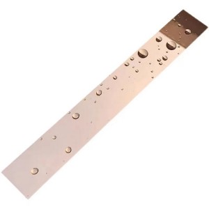 Rose Gold Mirror Stainless Steel Adhesive Roll
