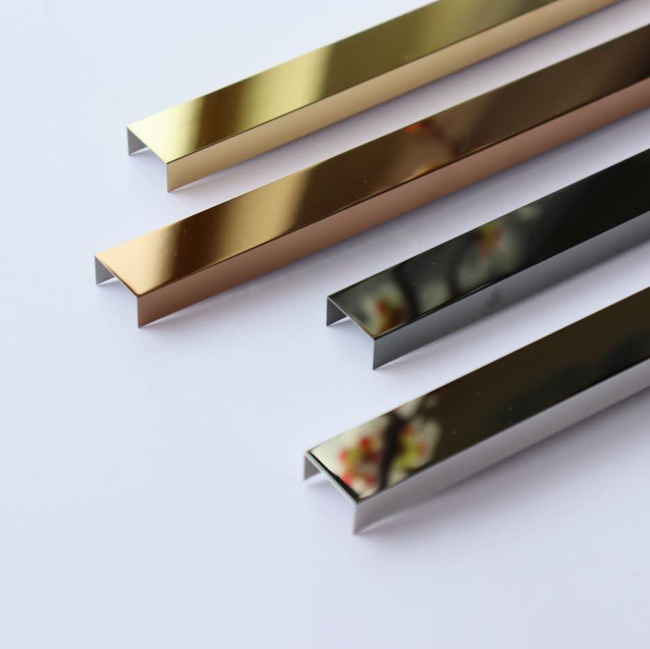 U Shape Stainless Steel Tile Trim