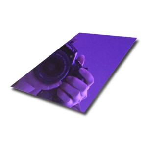 Violet Mirror Metal Sheet Stainless Steel Plate