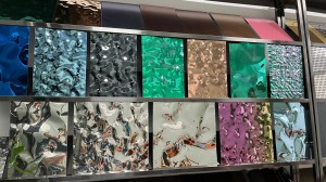 PVD Color Water Ripple Stainless Steel Panel