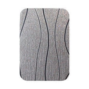Embossed Wicker Wood Grain Pattern Stainless Steel Sheet